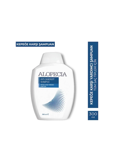 Alopecia Kepeğe Karşı Etkili Şampuan 300 ML