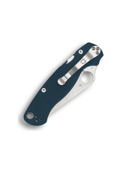 Spyderco Para Military 2 Cpm Spy27 G10 Blue Plainedge Kamp Çakı Mavi 75569850