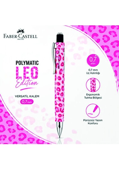 Faber Castell Polymatic Versatil 0.7 Edition Pembe