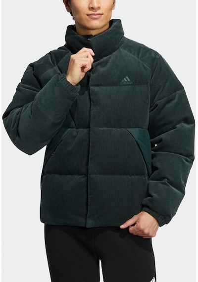 Adidas Cord Down Erkek Mont Hn2137 Yeşil