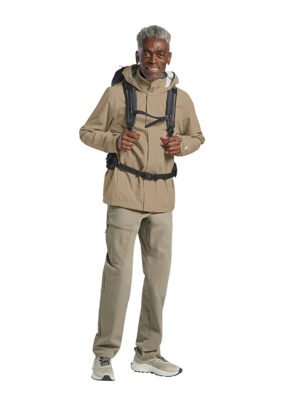 Jack Wolfskın Jack Wolfskin Trailtime 2l Erkek Bej Outdoor Ceketi A0082