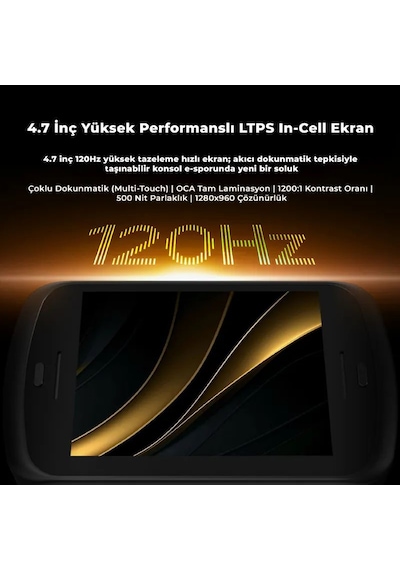 Rg Slide Kızaklı Android Retro El Oyun Konsolu Siyah - 4.7 İnç 120hz 1280x960 Ltps Ekran Unisoc T820 8 Çekirdek 8 Gb Ram 128 Gb Ufs2.2 Aktif Fanlı Ps2 Wıı 3ds Android Oyun Cihazı Rg Slide Kızaklı Android Retro El Oyun Konsolu Siyah - 4.7 İnç 120hz 1280x960 Ltps Ekran Unisoc T820 8 Çekirdek 8 Gb Ram 128 Gb Ufs2.2 Aktif Fanlı Ps2 Wıı 3ds Android Oyun Cihazı