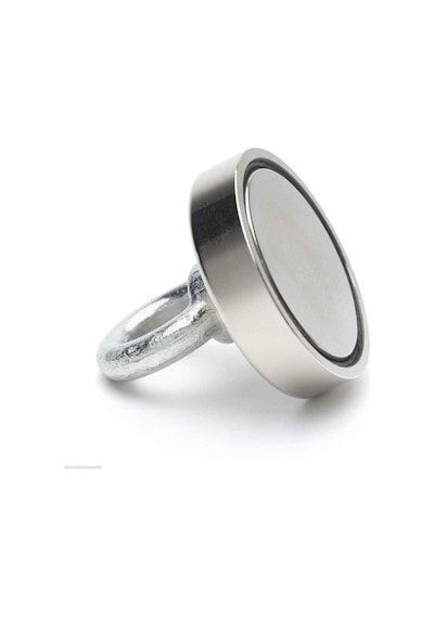 Süper Güçlü Neodyum Pot Mıknatıs 60mm - Halkalı Kurtarma Ve Fishing Magnet