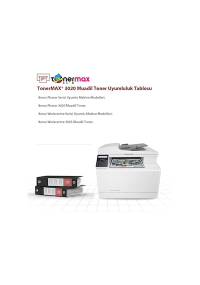 Xerox Phaser 3020 Uyumlu Toner 2'Li Paket