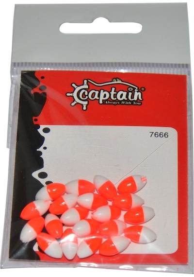 7666 Boncuk 5.6 X 11 Mm 20 Li Pk Color : Red-Wh