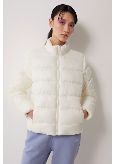 Lee Regular Fit Normal Kesim Dik Yaka Bej Şişme Mont L222714614 Bej
