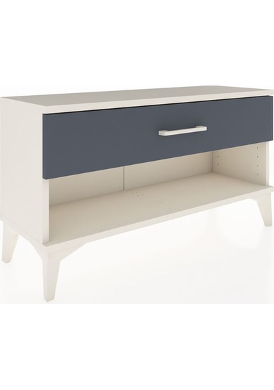 Arges Şifonyer Tek Çekmeceli 88x30x48 Aytaşı-antrasit Aytaşı