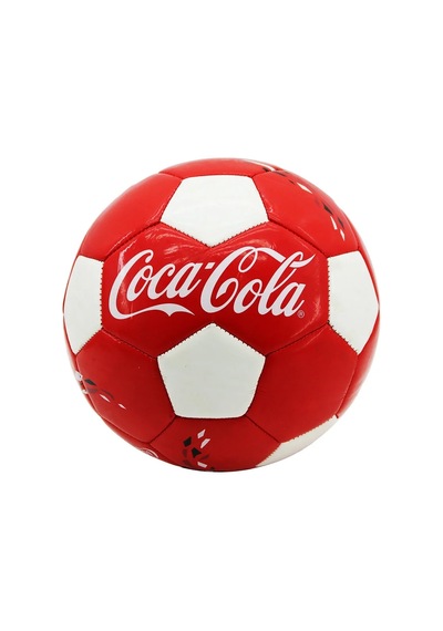 Lb Nostaljik Futbol Topu - Dikişli - Kırmızı Beyaz Çok Renkli