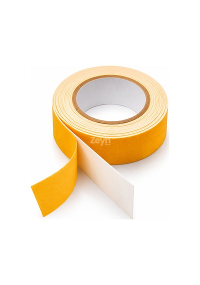 By Hanex Opp Çift Taraflı Bant 18 Mm X 20 M Şeffaf Güçlü Yapışkanlı Montaj Bandı