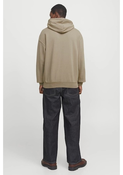 Jack & Jones Jjecharge Faded Erkek Sweatshirt Bej