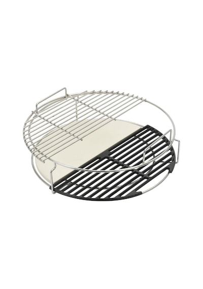 Big Green Egg Bg-120786 Döküm Demir Yarım Izgara Large