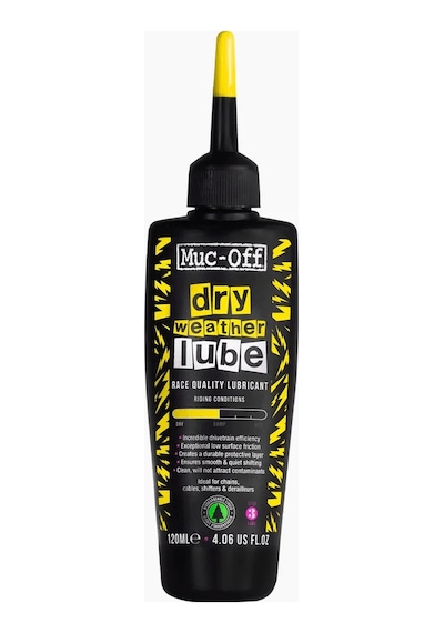 Muc-off Dry Weather Kuru Hava Zincir Yağı 120ml 66008 Siyah