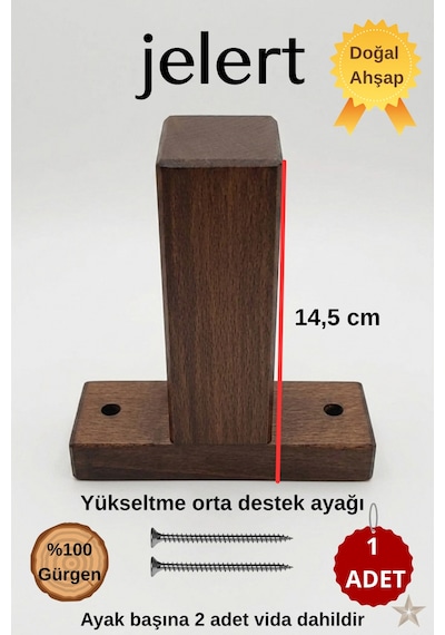 Masif Gürgen Ahşap 14,5 Cm Mobilya Yükseltme Destek Ayağı, T-koyu Ceviz, Tekli, Robot Süpürge Uyumlu, 1. Sınıf Gürgen Ağacı, Kanepe Berjer Koltuk Tv Ünitesi Yükseltici Destek Ayak Masif Gürgen Ahşap 14,5 Cm Mobilya Yükseltme Destek Ayağı, T-koyu Ceviz, Tekli, Robot Süpürge Uyumlu, 1. Sınıf Gürgen Ağacı, Kanepe Berjer Koltuk Tv Ünitesi Yükseltici Destek Ayak
