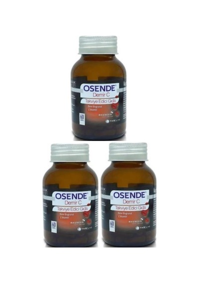 Tab Osende C Vitamini Ve Demir İçeren 60 Tablet x 3 Adet