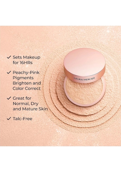 Laura Mercier Sabitleyici Toz Pudra Translucent Rose 6gr Rose