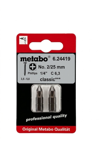 Metabo 24419 Ph 2x25 Bits Uç 2 Adet