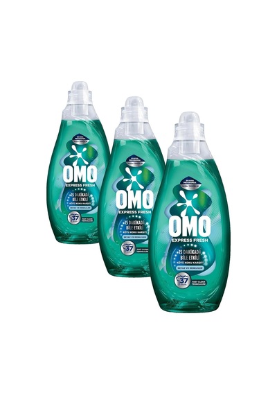 Express Fresh Kötü Koku Karşıtı Beyaz Ve Renkliler Sıvı Çamaşır Deterjanı, 1480 Ml 3 Paketi