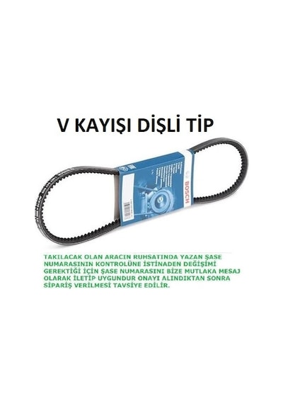 Volkswagen Classic Kaplumbağa Beetle Şarj Dinamo Vantilatör Kayışı Alman Bosch Marka