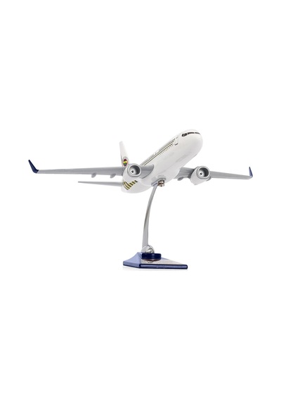 Zekupp Boeing 737-800 1/100 Ölçek Fenerbahçe Lisanslı Beyaz Tasarım Maket Uçak