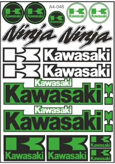 A4 Sticker 046 Tek Paket Çoklu Sticker Çok Renkli
