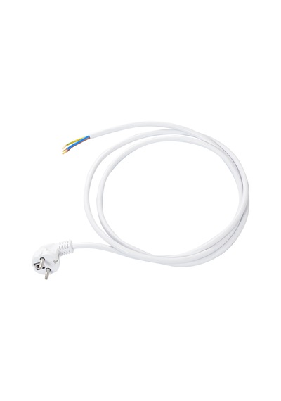 Fişli Makine Kablo Beyaz 3x1,5 - 200CM