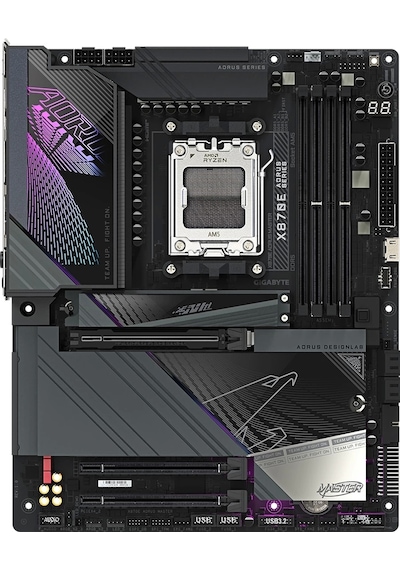 Gigabyte X870e Aorus Master Ddr5 8200mhz Oc M.2 Am5 Atx Anakart