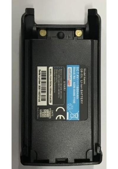 Aselsan Asn446-1100 Qb-33l Dc 7.4v 1800mah Li-ion Batarya