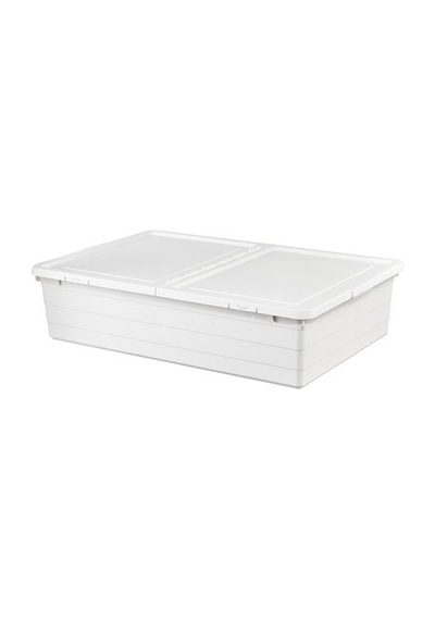 Ikea Sockerbıt Kapaklı Kutu, Beyaz, 50x77x19 Cm