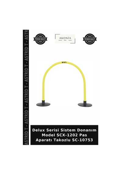 Delux Serisi Sistem Donanım Model Scx-1202 Pas Aparatı Takozlu Sc-10753 Diğer