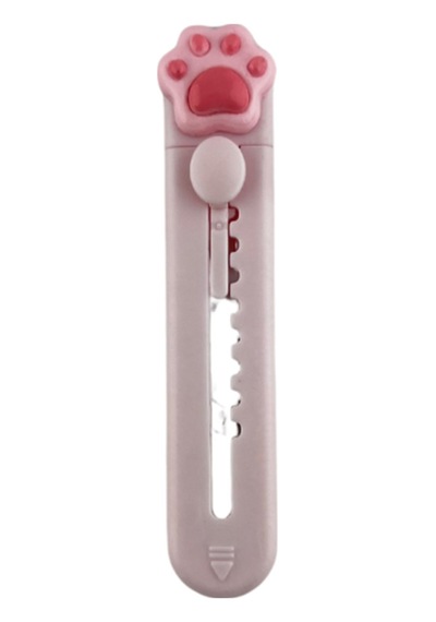 Pati Mini Maket Bıçağı 3'lü Set Pembe, Mor, Sarı