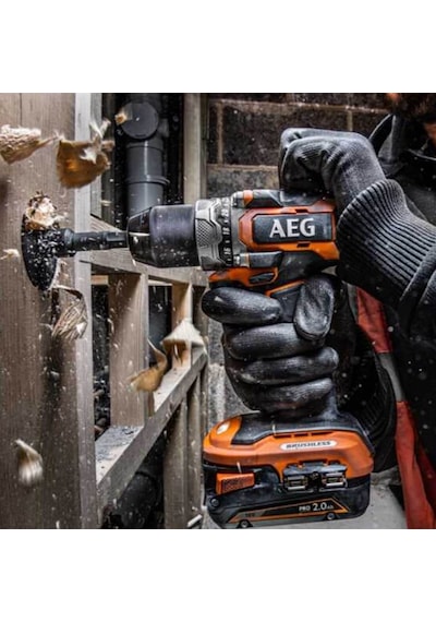 AEG BS 18 SBL-202C Kömürsüz 2.0Ah Çift Akülü Vidalama - T4935472277