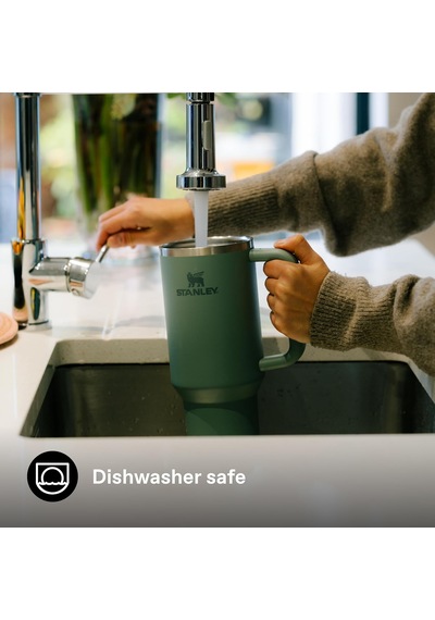 Quencher H2.0 Flowstate Pipetli Termos Bardak 1.18 Litre - Yeşil Shale Paslanmaz Çelik Çok Renkli