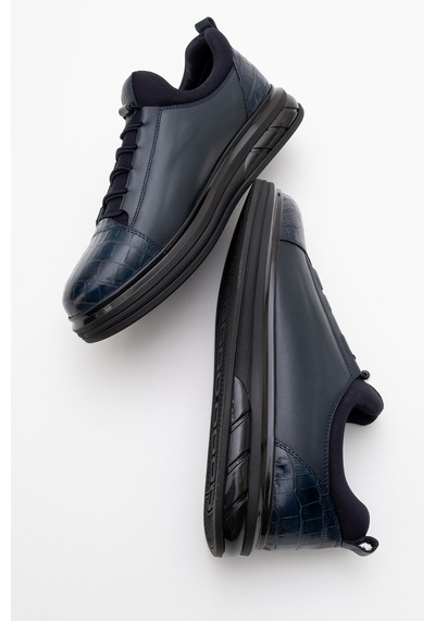Dericlub Erkek Comfort Casual Ayakkabı Gerçek Deri Cr 2045 Lacivert