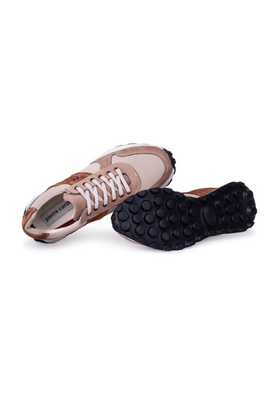 Pierre Cardin 4k 70614 Mevsimlik Casual Erkek Deri Ayakkabı Vizon Vizon