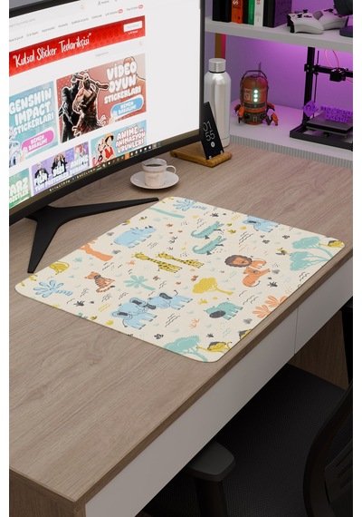 Çocuk Kaymaz Dikişli Kauçuk Oyuncu Mousepad V1 - 48x40 Xl Gaming Mouse Pad Fare Altlığı