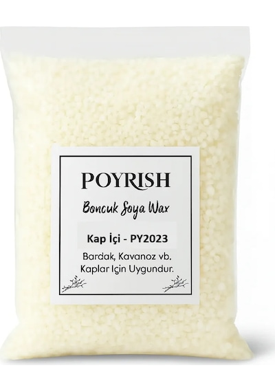 Boncuk Soya Wax 1 Kg. - Kap İçi Py2023 Renksiz