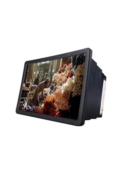 Cep Telefonu 3d Ekran Büyüteci Tv Görünümlü Mercekli Stand F2 Lisinya