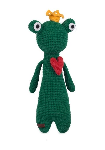 Amigurumi Organik Oyuncak-uyku Arkadaşı Kurbağ-örme Kurbağ-örme Bebek