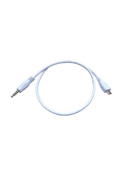 3,5 Mm 4 Boğum Trrs Erkek - Mikro Usb Erkek Ses Aux Kablosu 50cm