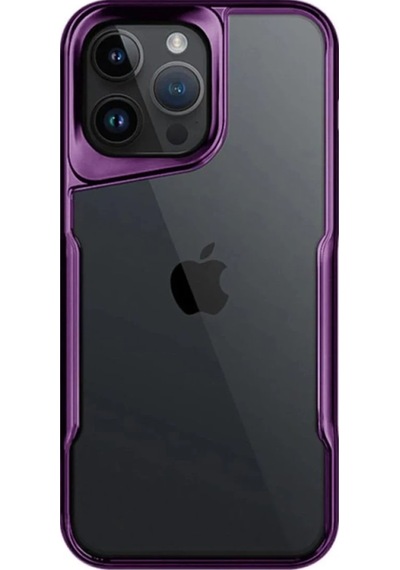 Newface - 654 - iPhone Uyumlu 16 Pro Kılıf Boyi Silikon Kapak - - Csmo-tex - Derin Mor