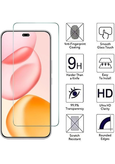 Honor 400 Pro İle Uyumlu Ekran Koruyucu Şeffaf Temperli Kırılmaz Cam Ekran Koruyucu