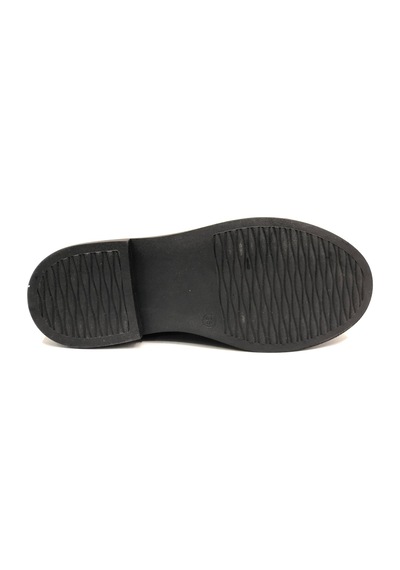 Greyder 72133 Zn Urban Deri Comfort Casual Oxford Kadın Ayakkabı Siyah