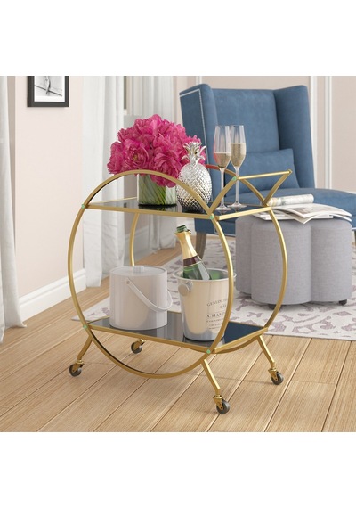 Dorka Gold Metal Servis Arabası