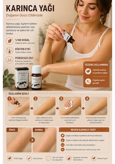 Navaem New Tüy Azaltıcı Karınca Yağı 20 ML