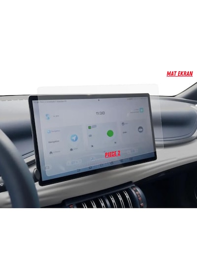 Byd Atto 3 Hayalet Gösterge Ve Multimedya Uyumlu Mat Ekran Koruyucu
