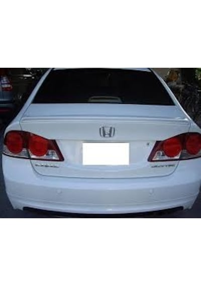 Honda Civic 2008-2009-2010 Abs Plastik Boyasız Spoiler-Spoyler