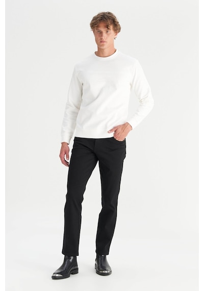 Wrangler Erkek Interlock Sweatshirt White Çok Renkli