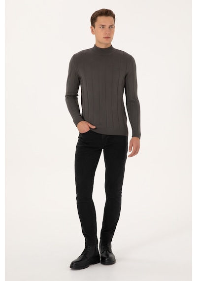 U.s. Polo Assn. Erkek Gri Kazak /triko 50315019-vr024 Grı