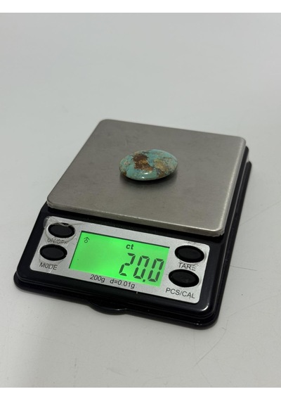 Doğal İran Nişabur Firuze Turkuaz Taşı 20 Karat - 3,98 Gram