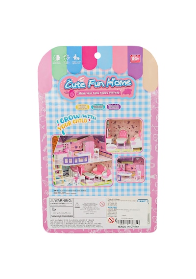 Mini Mutfak Aksesuar Setli Bebek Mor Saçlı